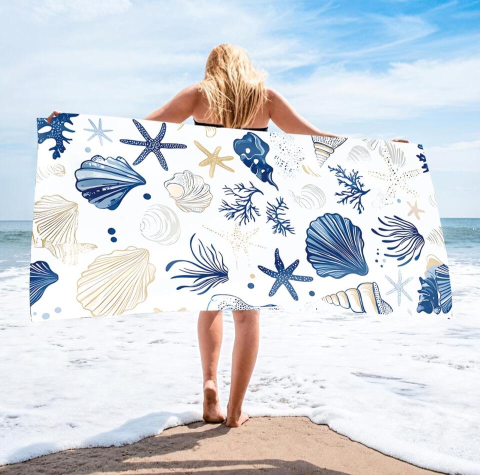 Beach Shells Towel π