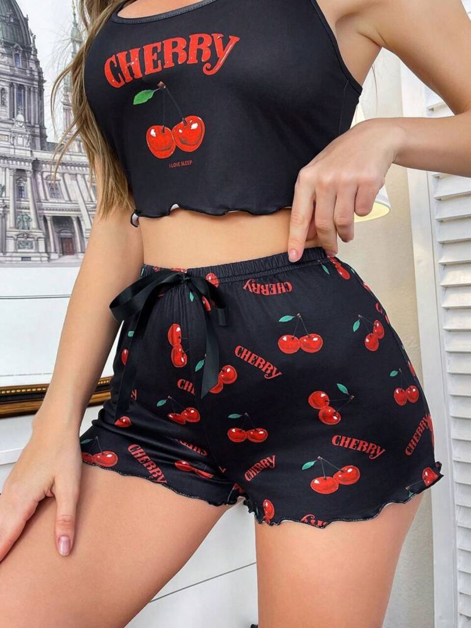 Cherry Crush Pajama ๐
