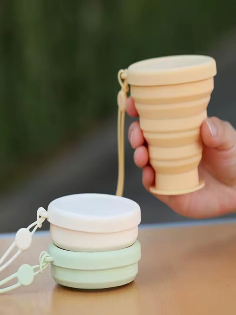 Foldable Silicone Cup 🍵