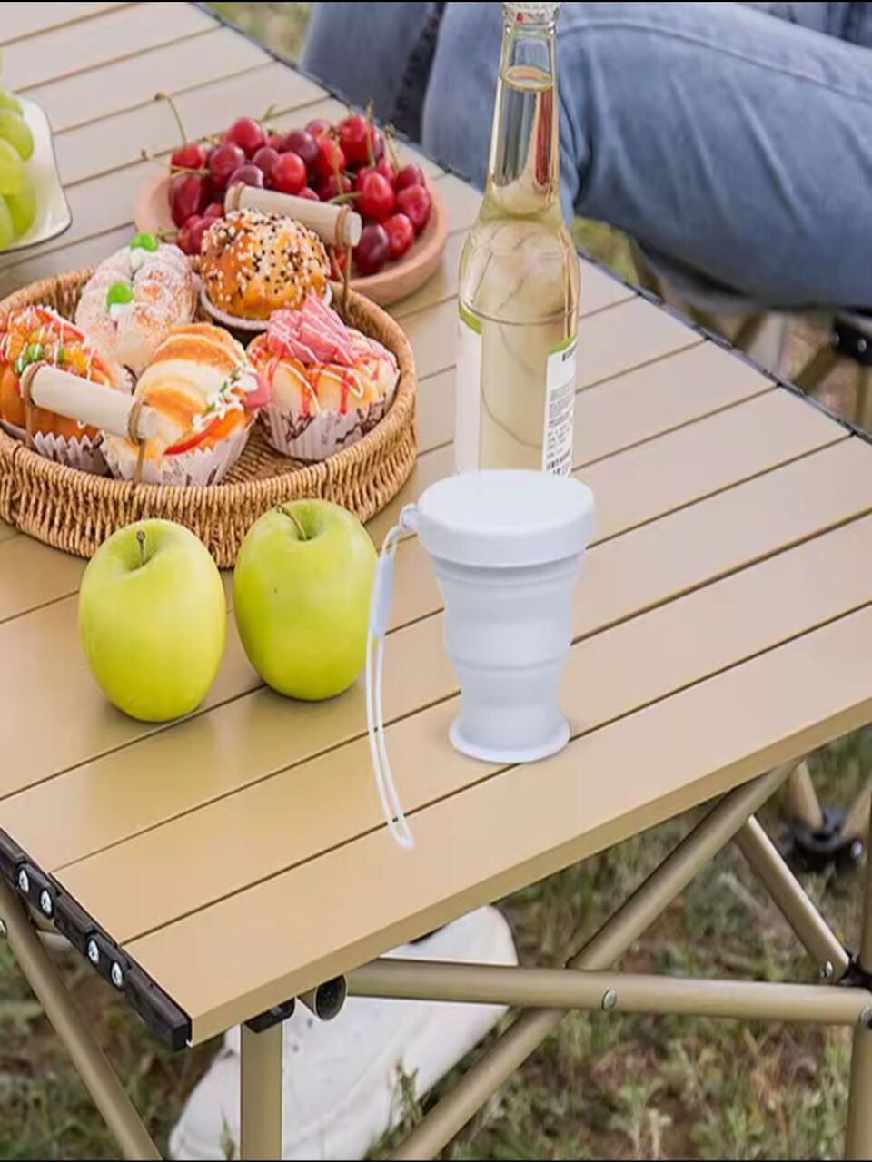 Foldable Silicone Cup 🍵