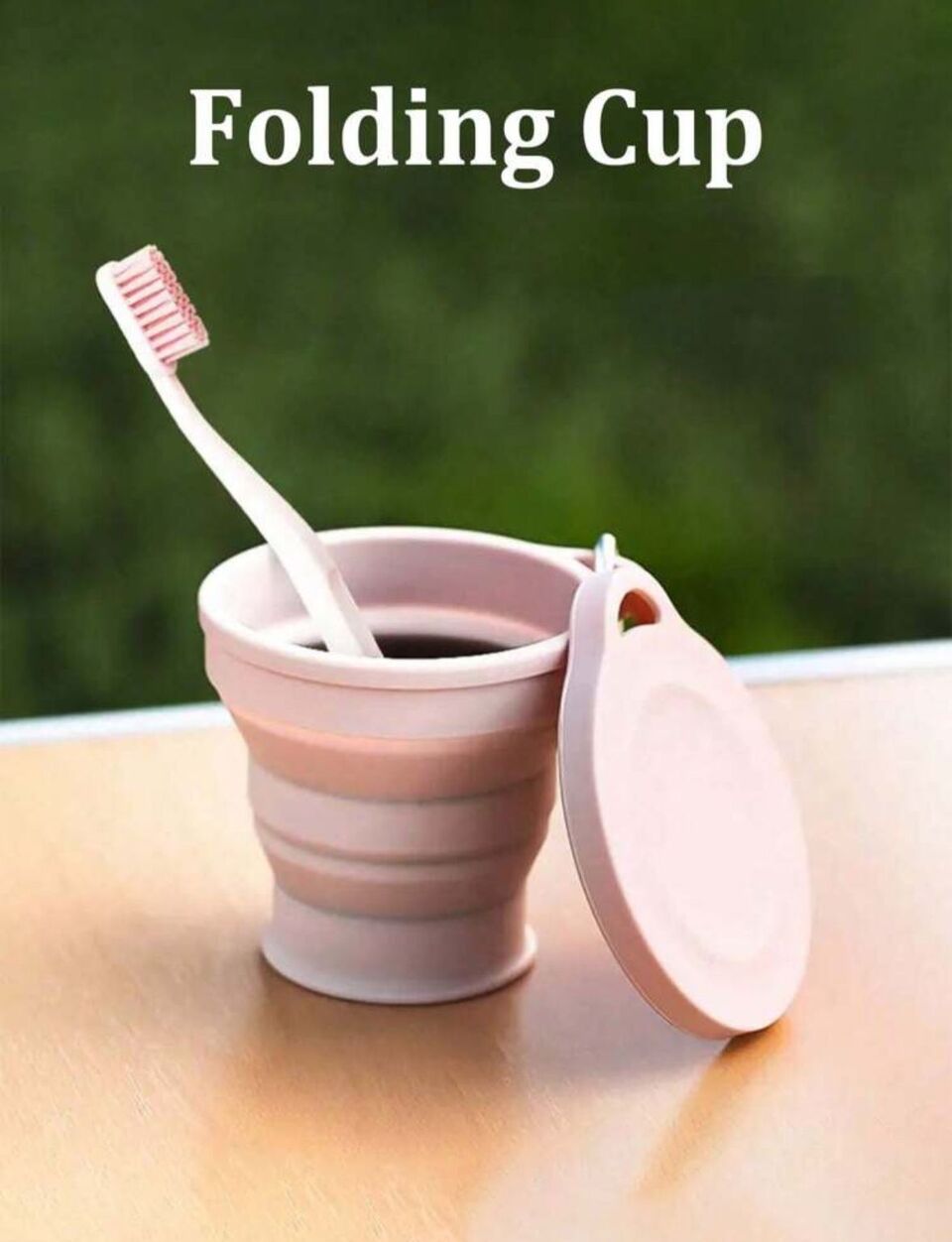 Foldable Silicone Cup 🍵