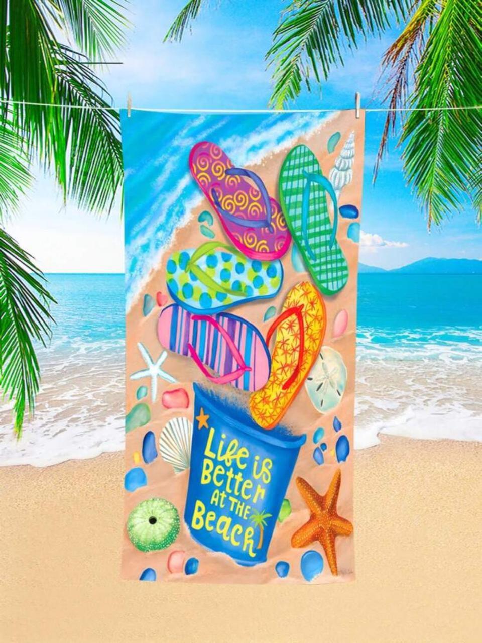 Life Is Better At The Beach Towel 🩴