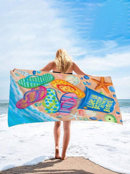 Life Is Better At The Beach Towel 🩴