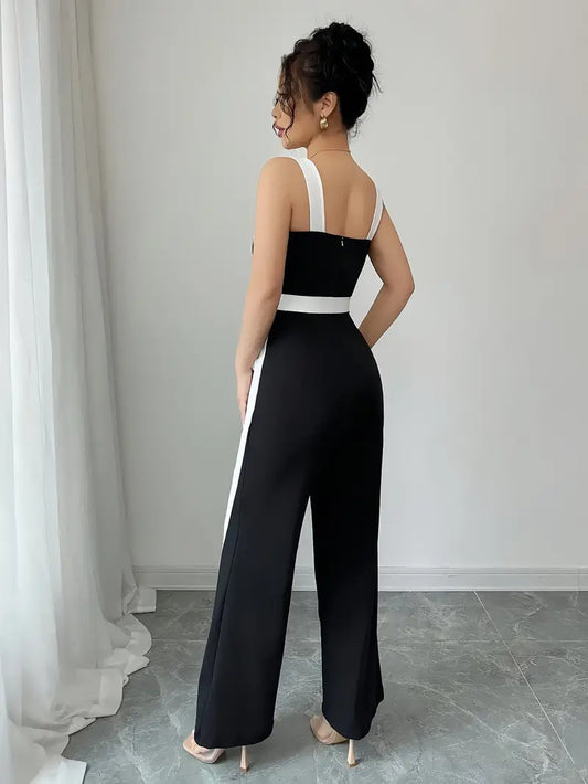 Monochrome Ribbon Jumpsuit 🖤