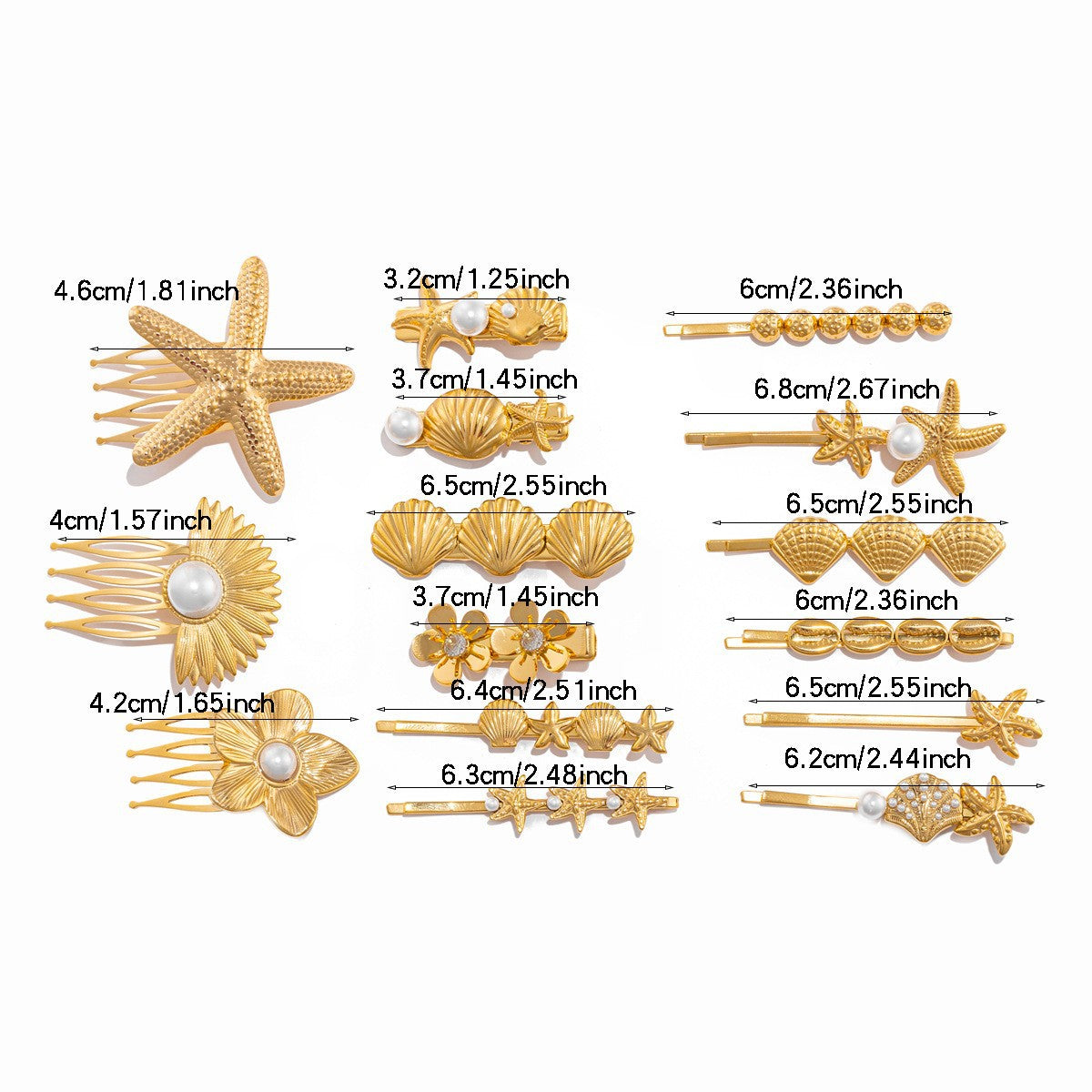 Ocean Star Clips ✨