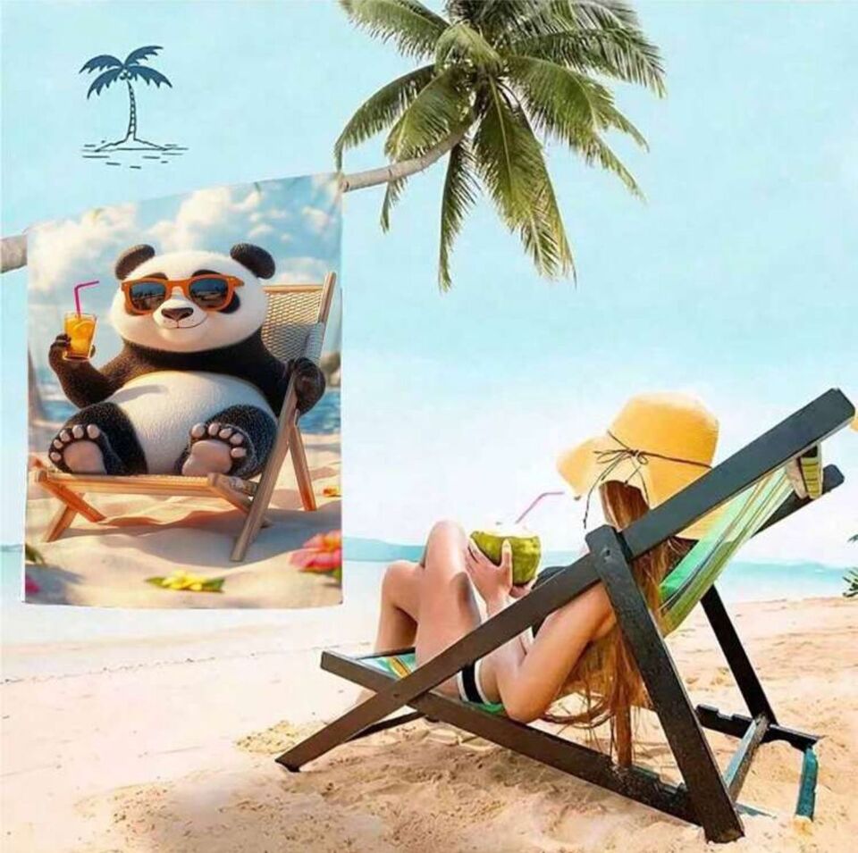 Panda Paradise Towel ๐ผ