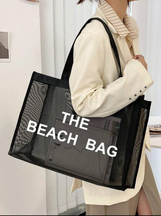 The Beach Bag Tote 🖤