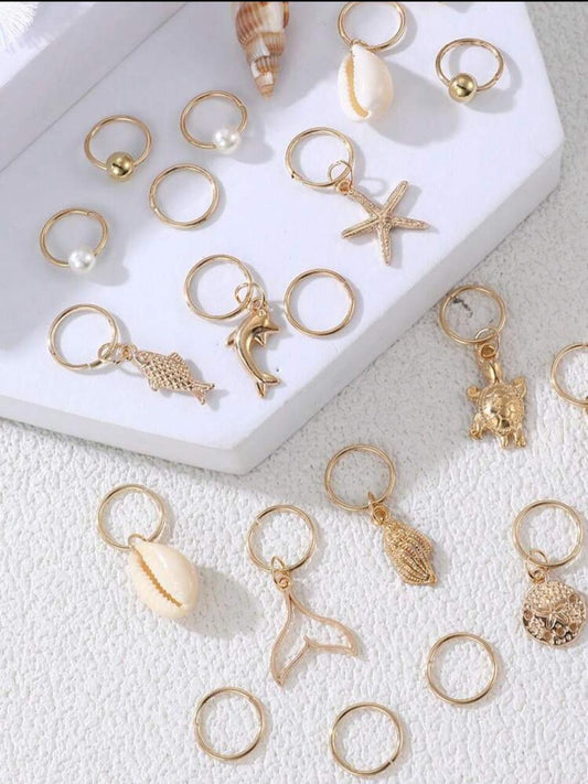 Tropical Hair Jewelry 🍹