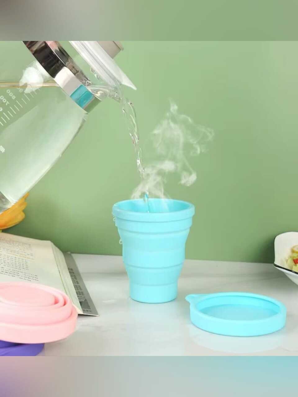 Foldable Silicone Cup 🍵