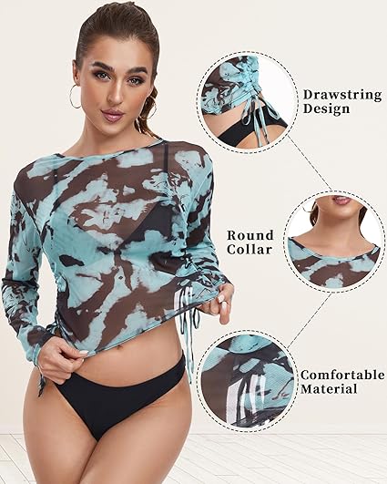 Dreamscape Mesh Top 🎨