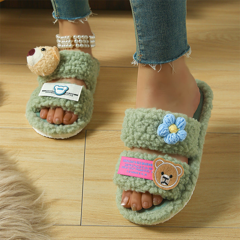 Teddy Fuzzy Slides 🧸