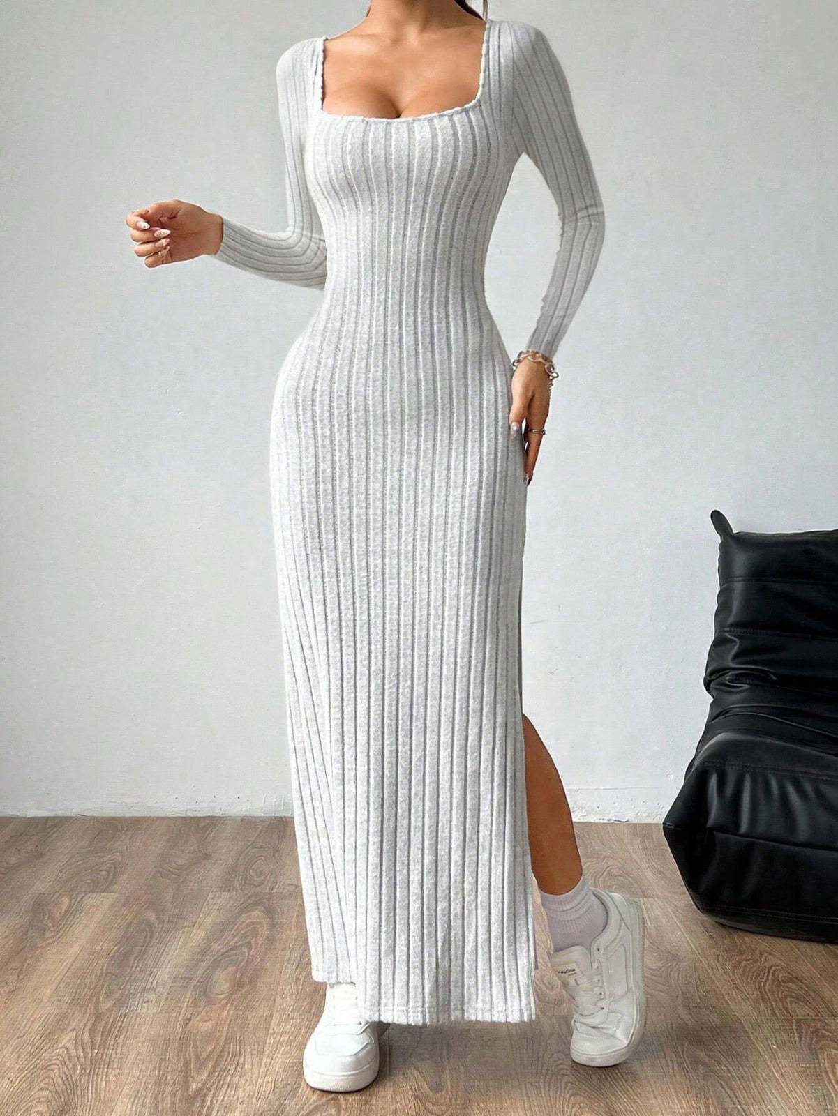 Backless Ribbed Maxi π€