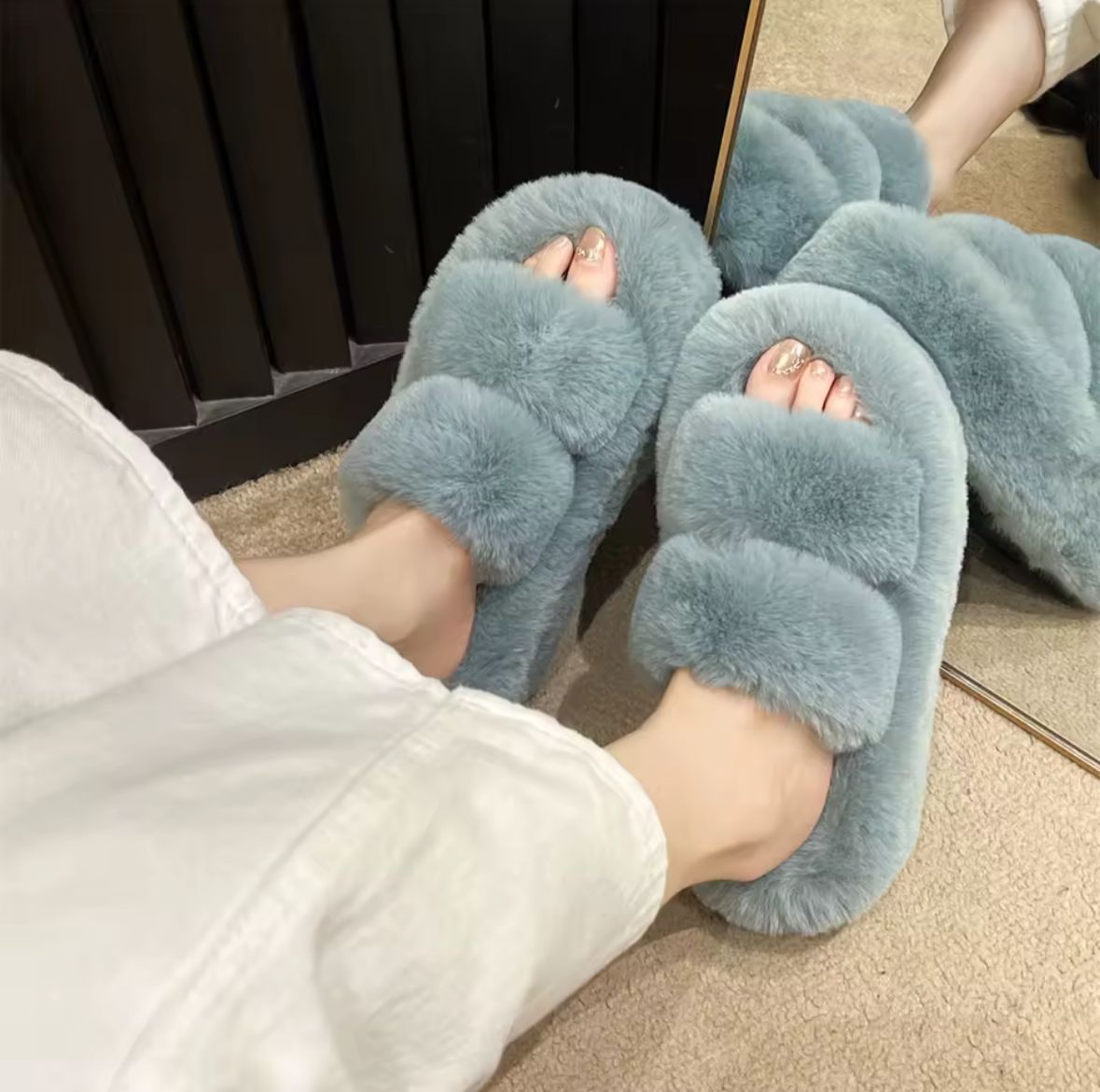 Plush Dream Slides ✨