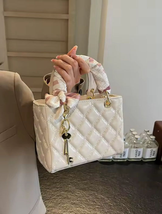 Quilted Charm Bag 💋