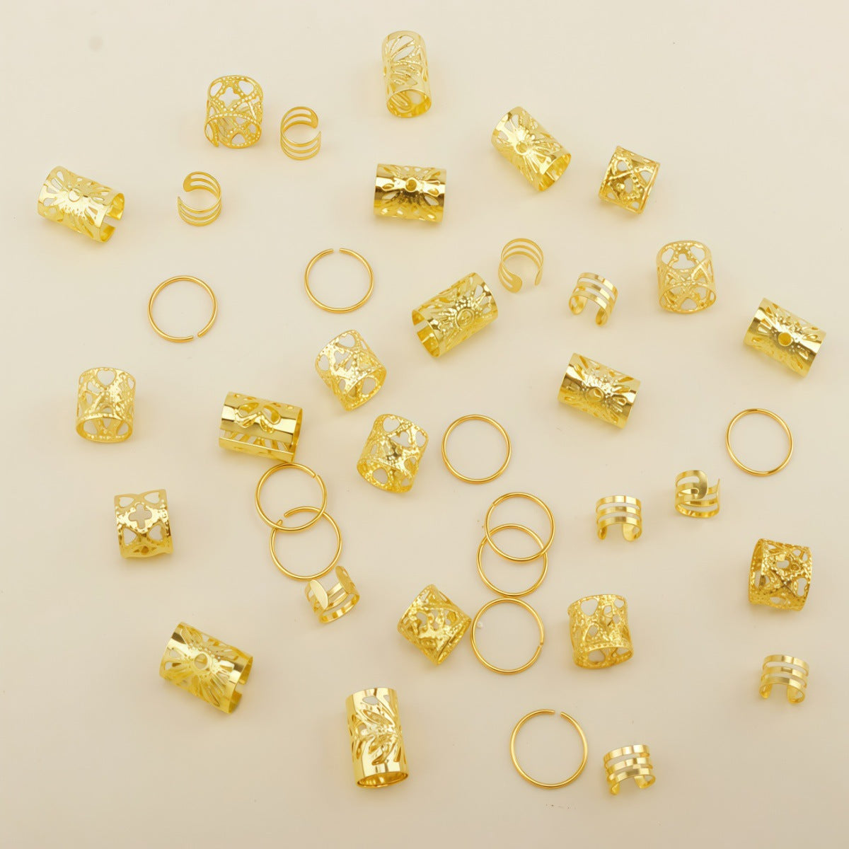 Golden Braid Rings ✨