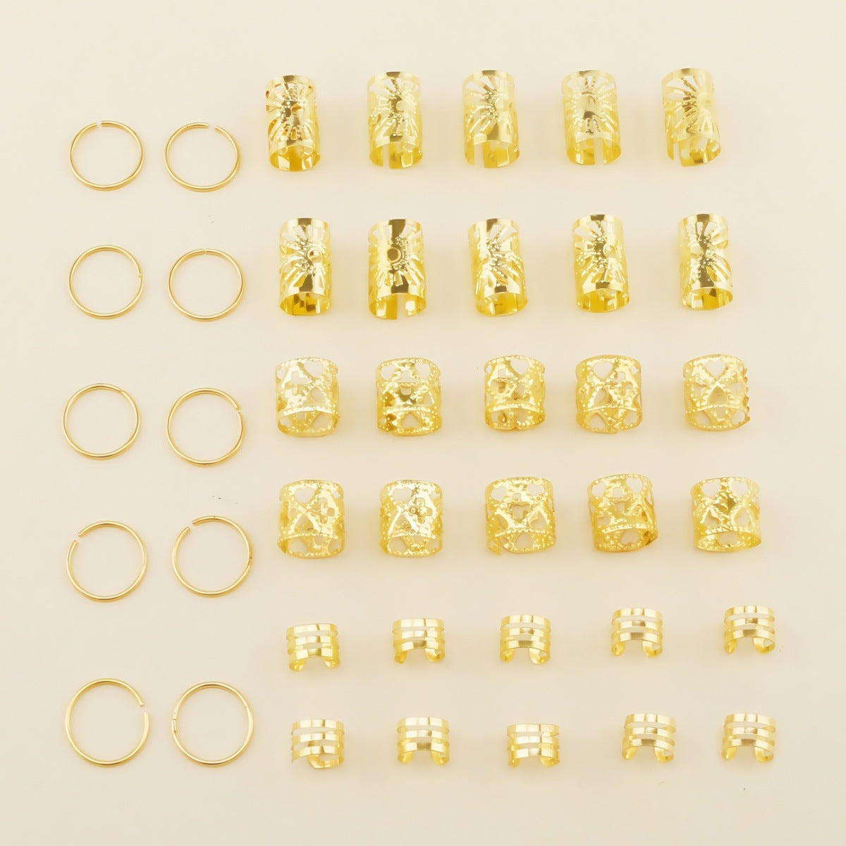 Golden Braid Rings ✨