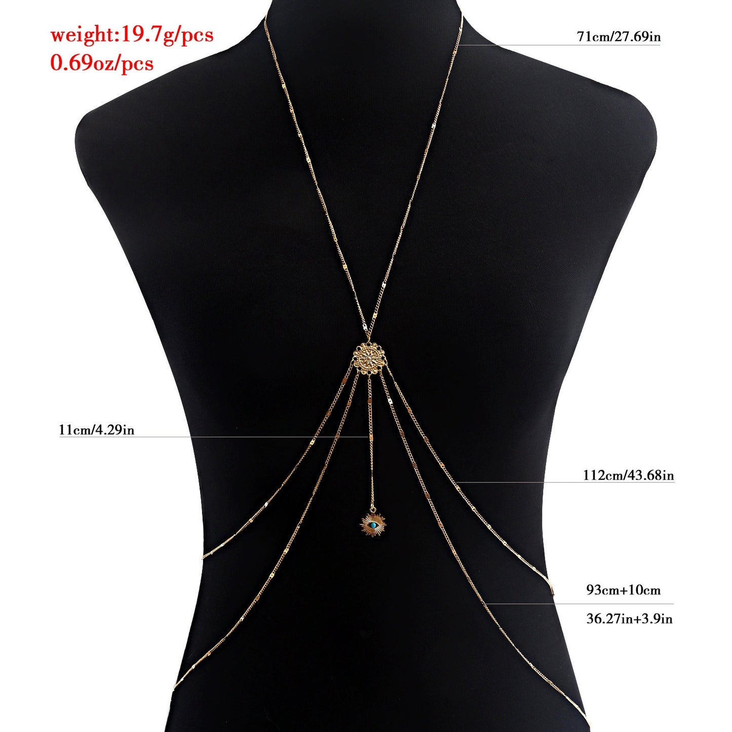 Golden Sun Body Chain โ๏ธ