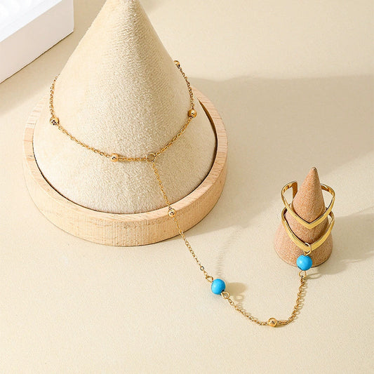 Turquoise Hand Chain 💙