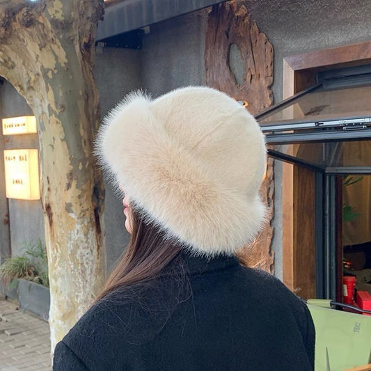 Luxe Furry Beret 🖤