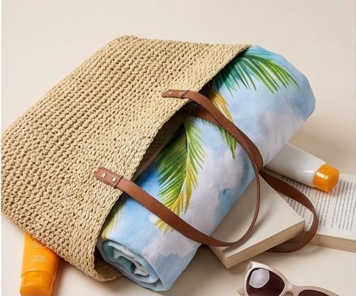 Tropical Palm Towel 🌴