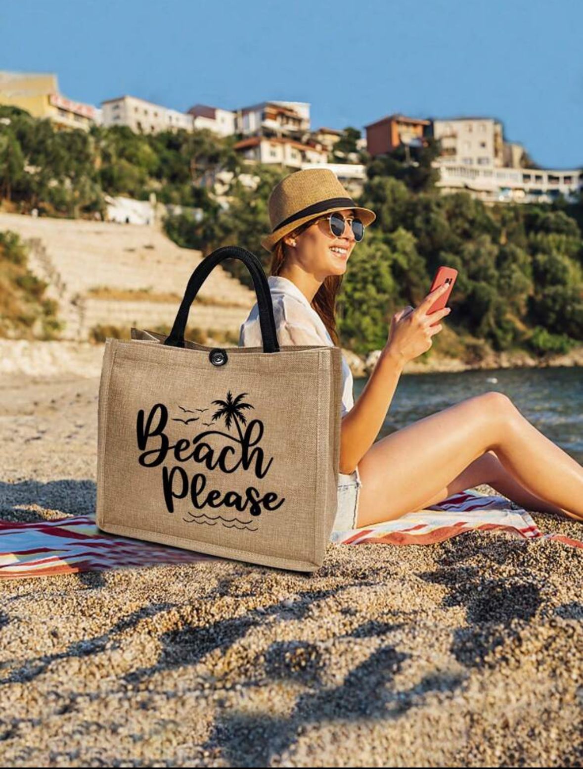 Beach Please Tote π΄
