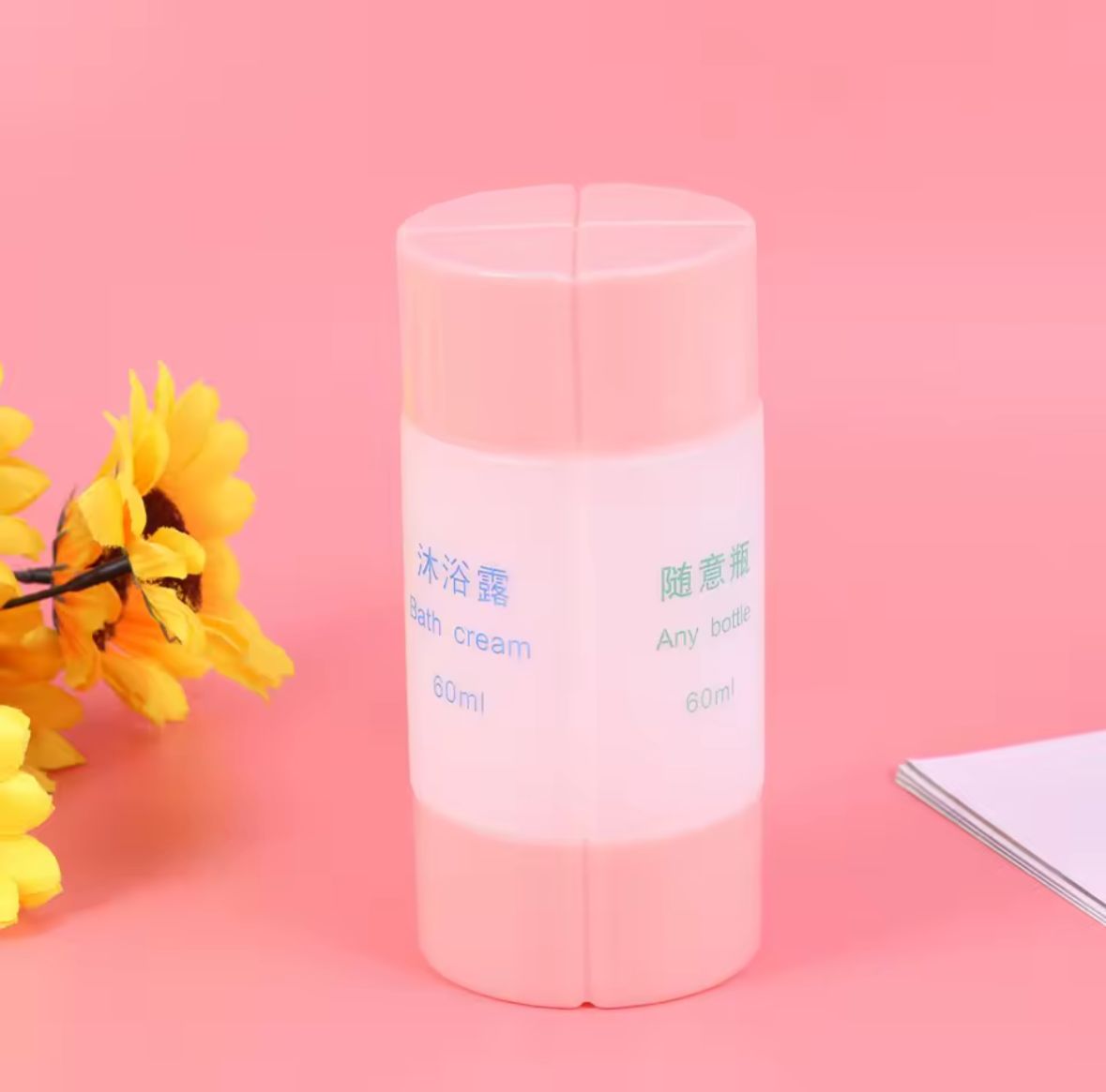 Portable 4-in-1 Travel Bottles 🧴