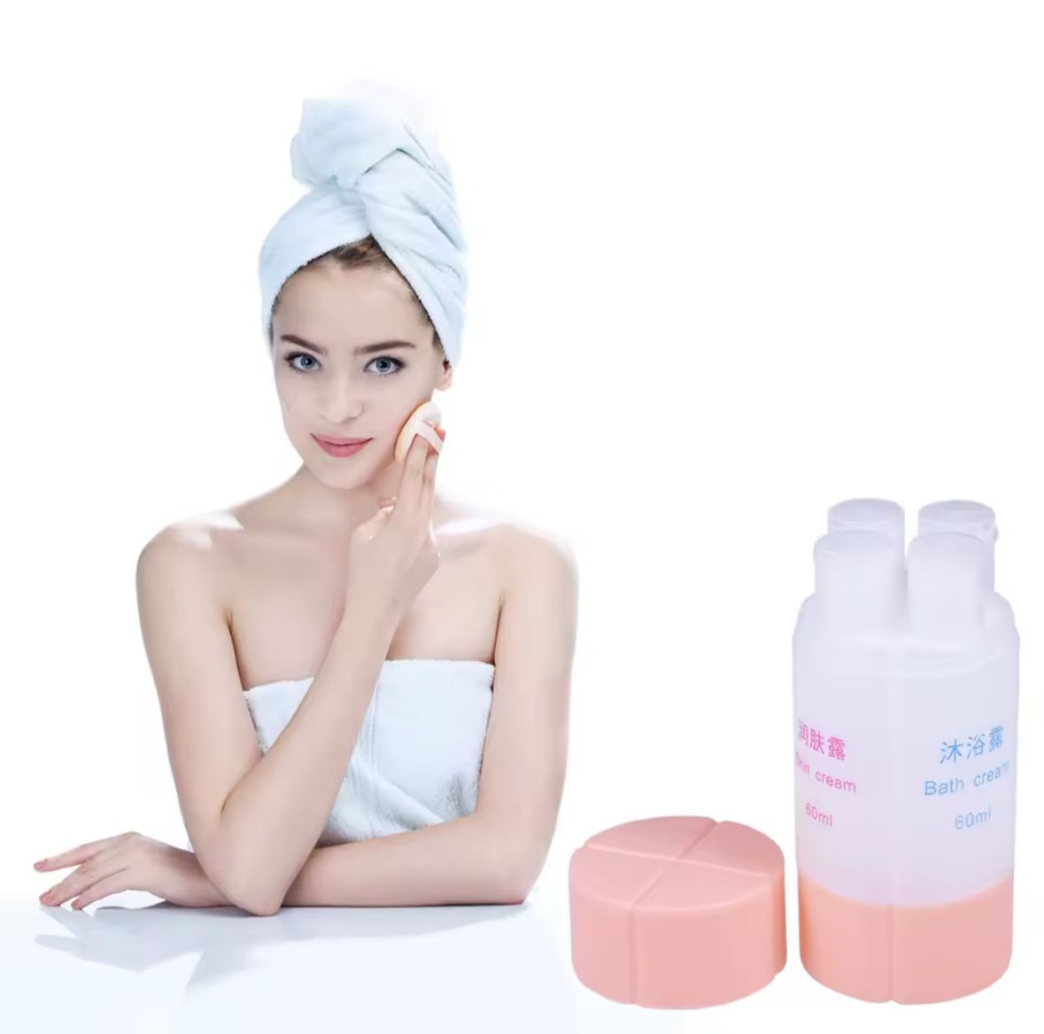 Portable 4-in-1 Travel Bottles 🧴