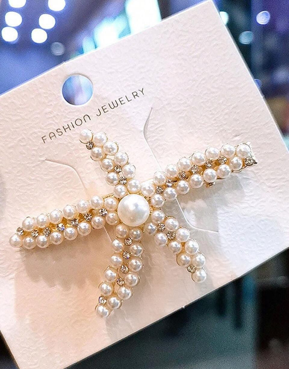 Pearl Star Clip ๐