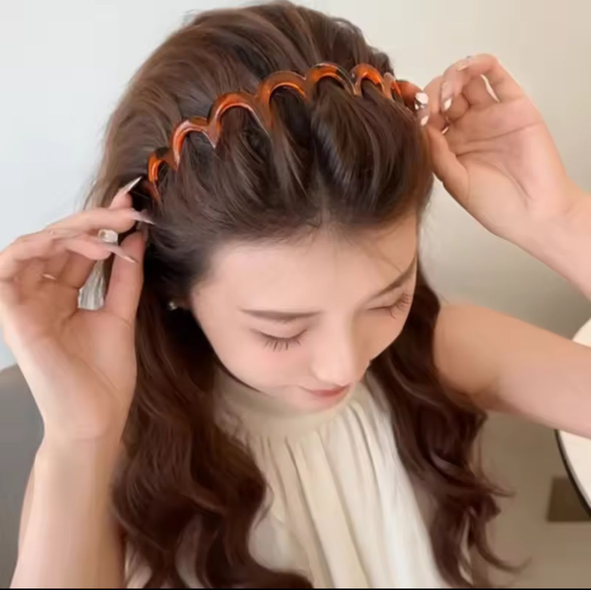 Scallop Wave Headband 🎀