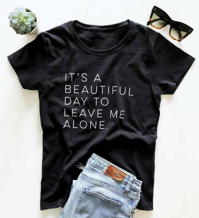 Leave Me Tee 😌