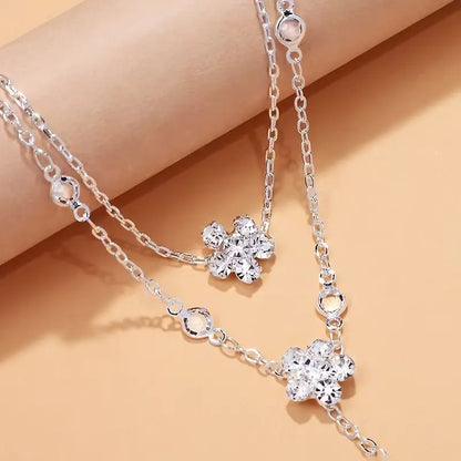 Crystal Bloom Hand Chain ✨