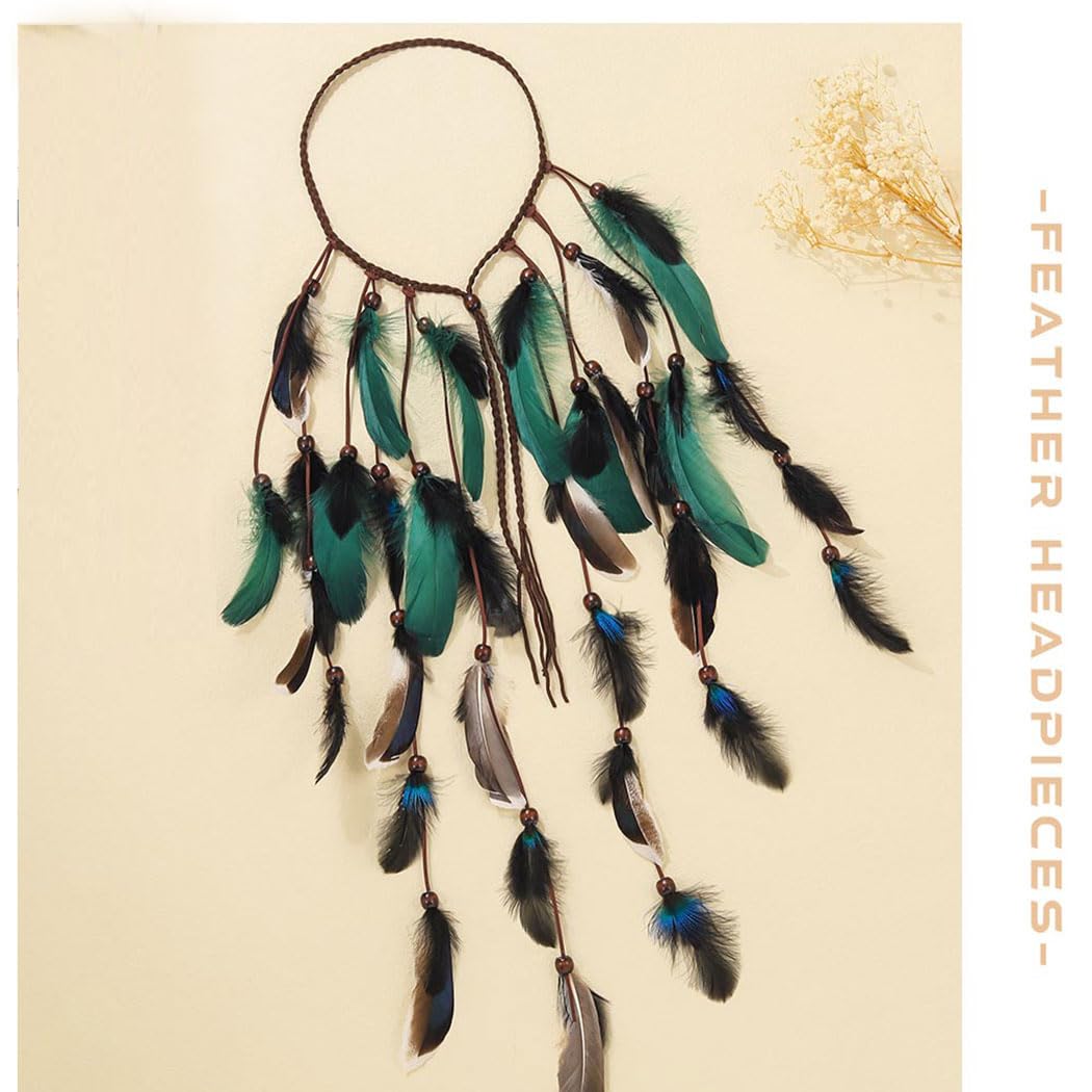 Boho Feather Crown 🪶