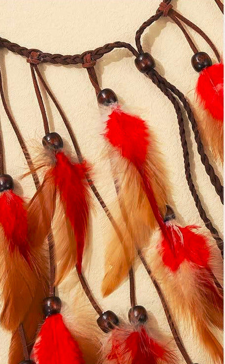Boho Feather Crown 🪶
