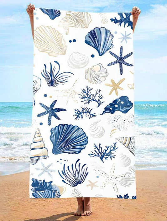 Beach Shells Towel 🐚