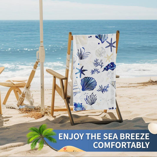 Beach Shells Towel 🐚