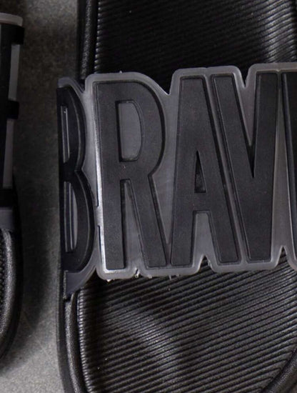 Brave Babe Slides 🖤