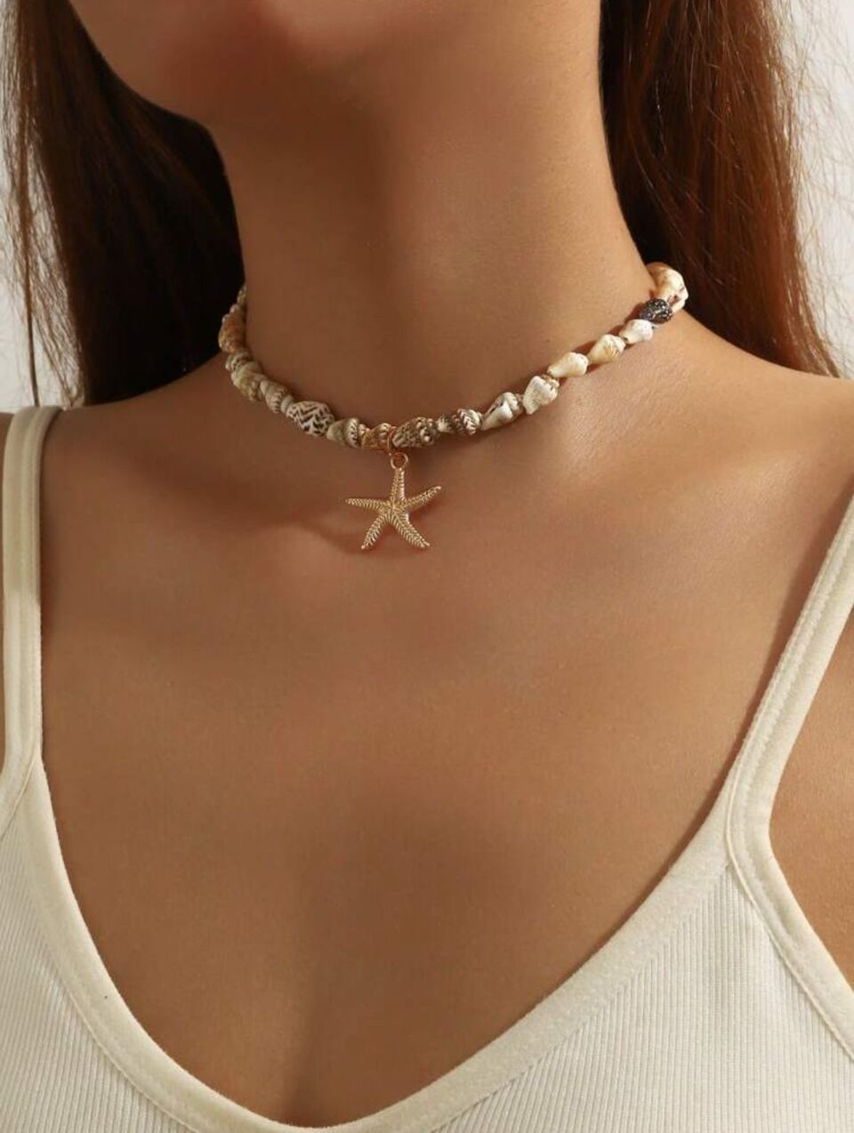 Conch & Starfish Choker 🐚