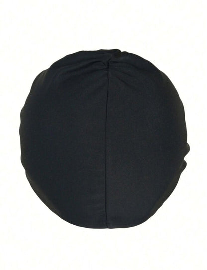 Twist & Glow Swim Turban 🖤
