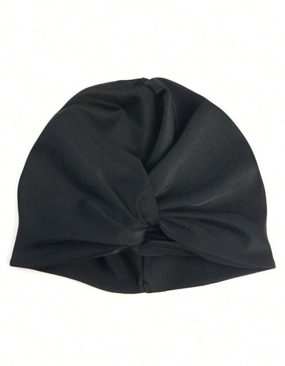 Twist & Glow Swim Turban 🖤