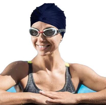 Twist & Glow Swim Turban 🖤