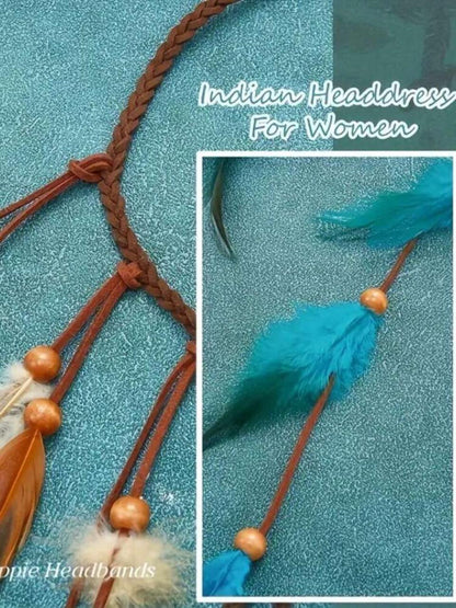 Boho Feather Crown 🪶