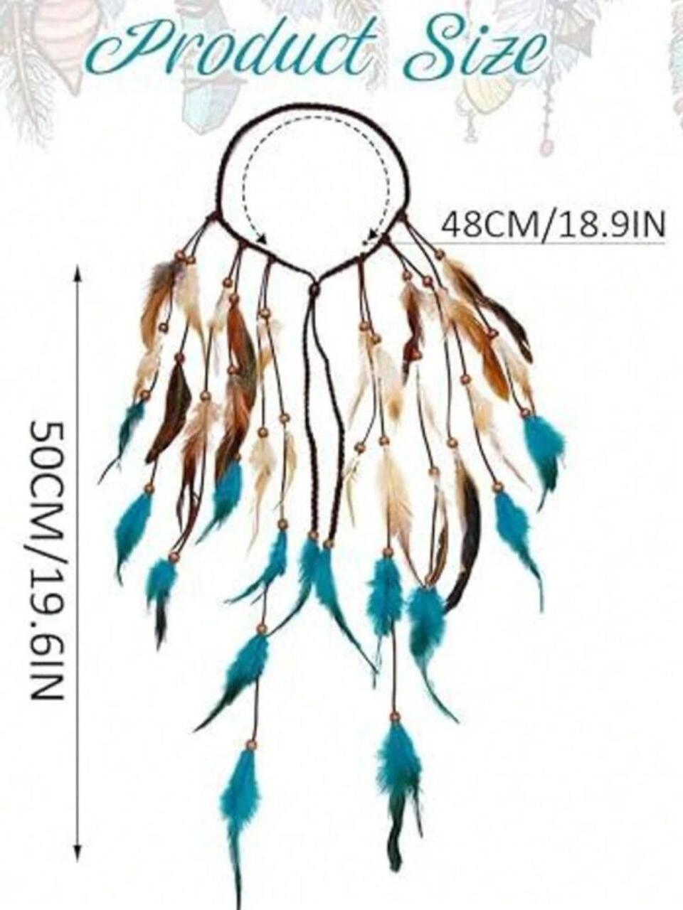Boho Feather Crown 🪶