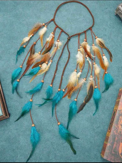 Boho Feather Crown 🪶