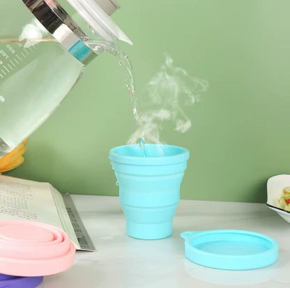 Foldable Silicone Cup 🍵