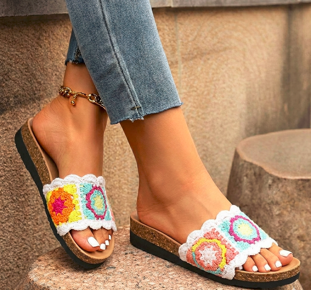 Boho Bloom Slides 🌼