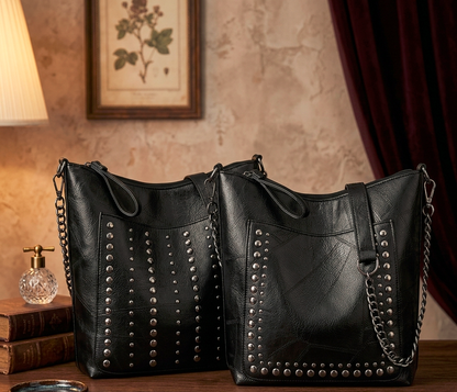Studded Rebel Tote 🖤