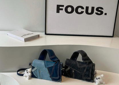 Denim Knot Hobo 👜
