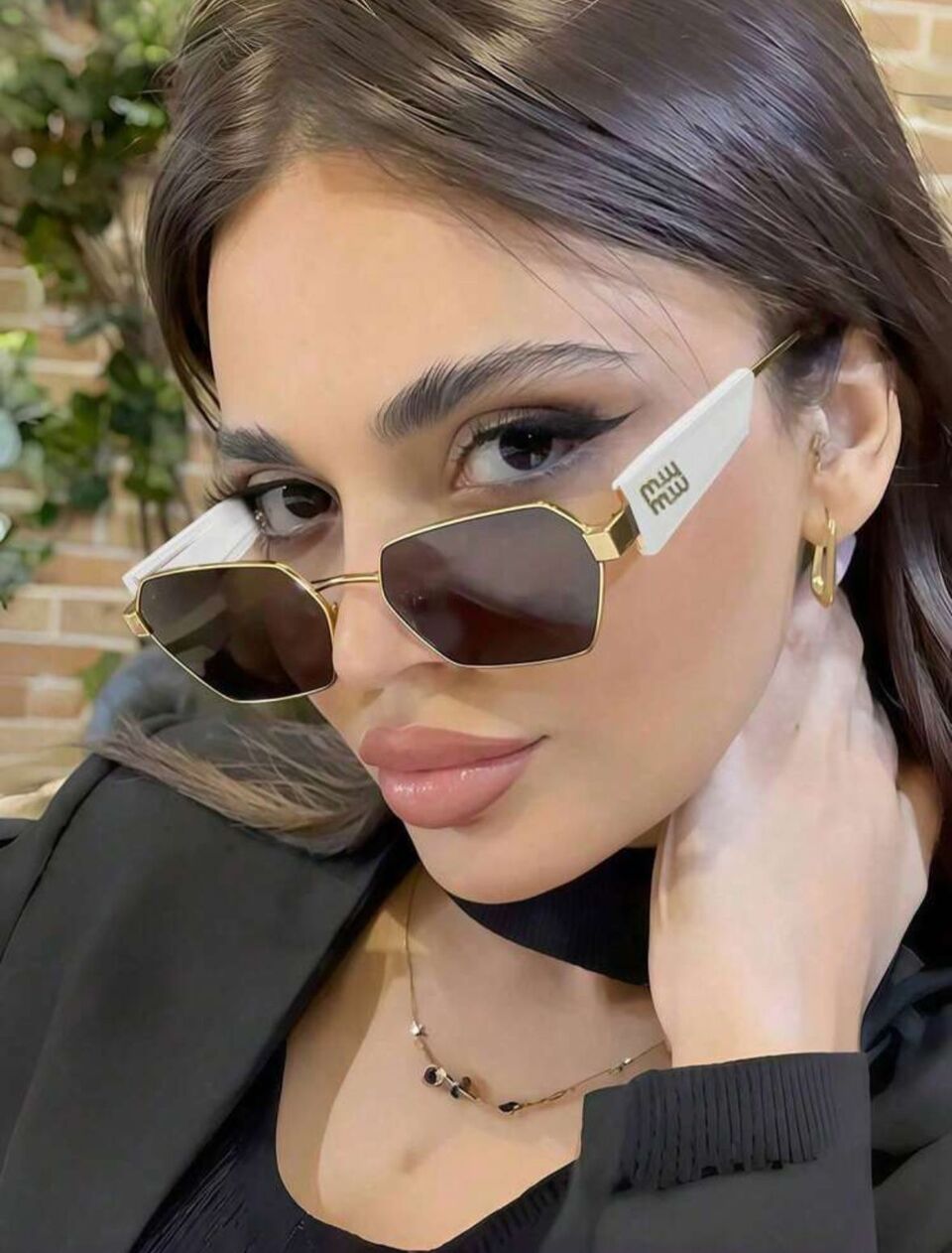 Glam Hexagon Glasses ✨
