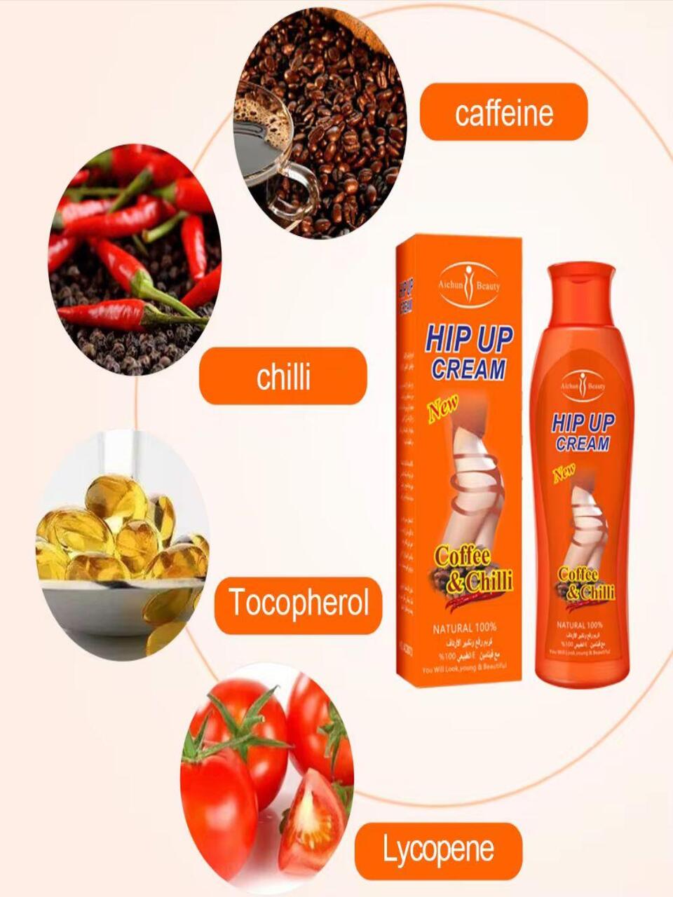 Hip Up Cream – Coffee & Chilli Edition 🍑
