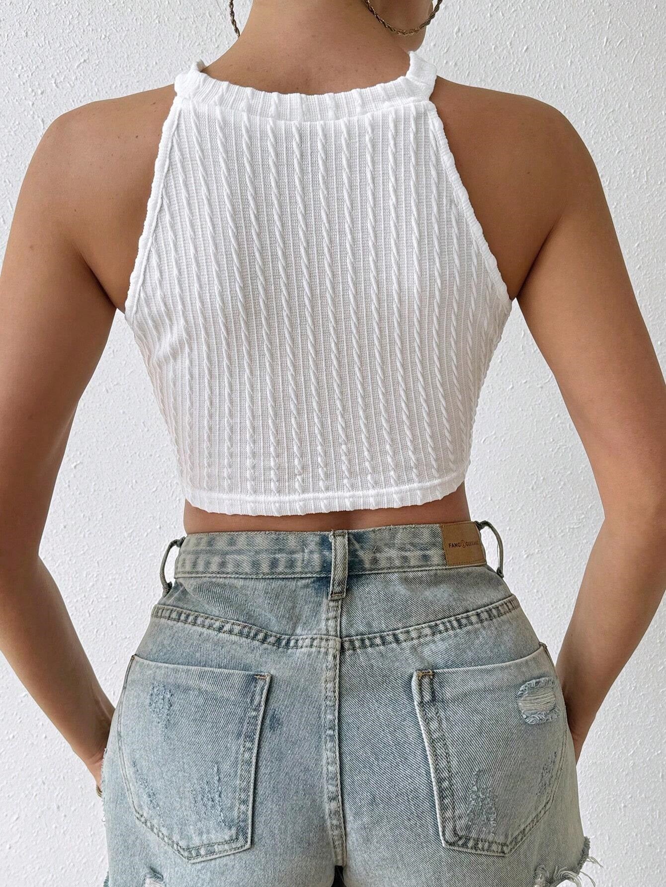 Boho Fringe Halter 🌙